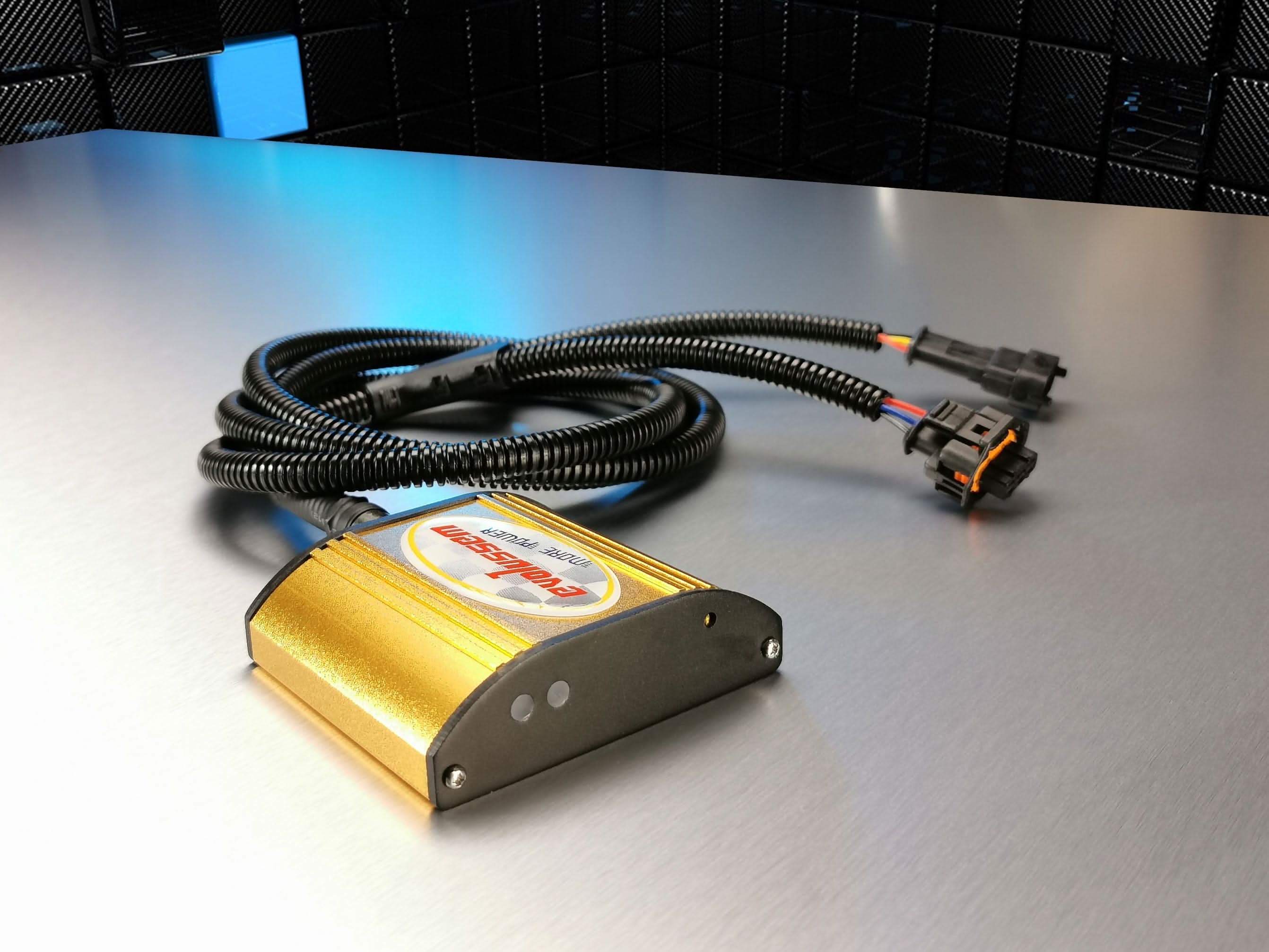 Centralina adicional Evolussem Booster 1 Gold Plus Mercedes Classe GLK 200 CDI 136 Cv ganho de +36 Cv e +65 Nm