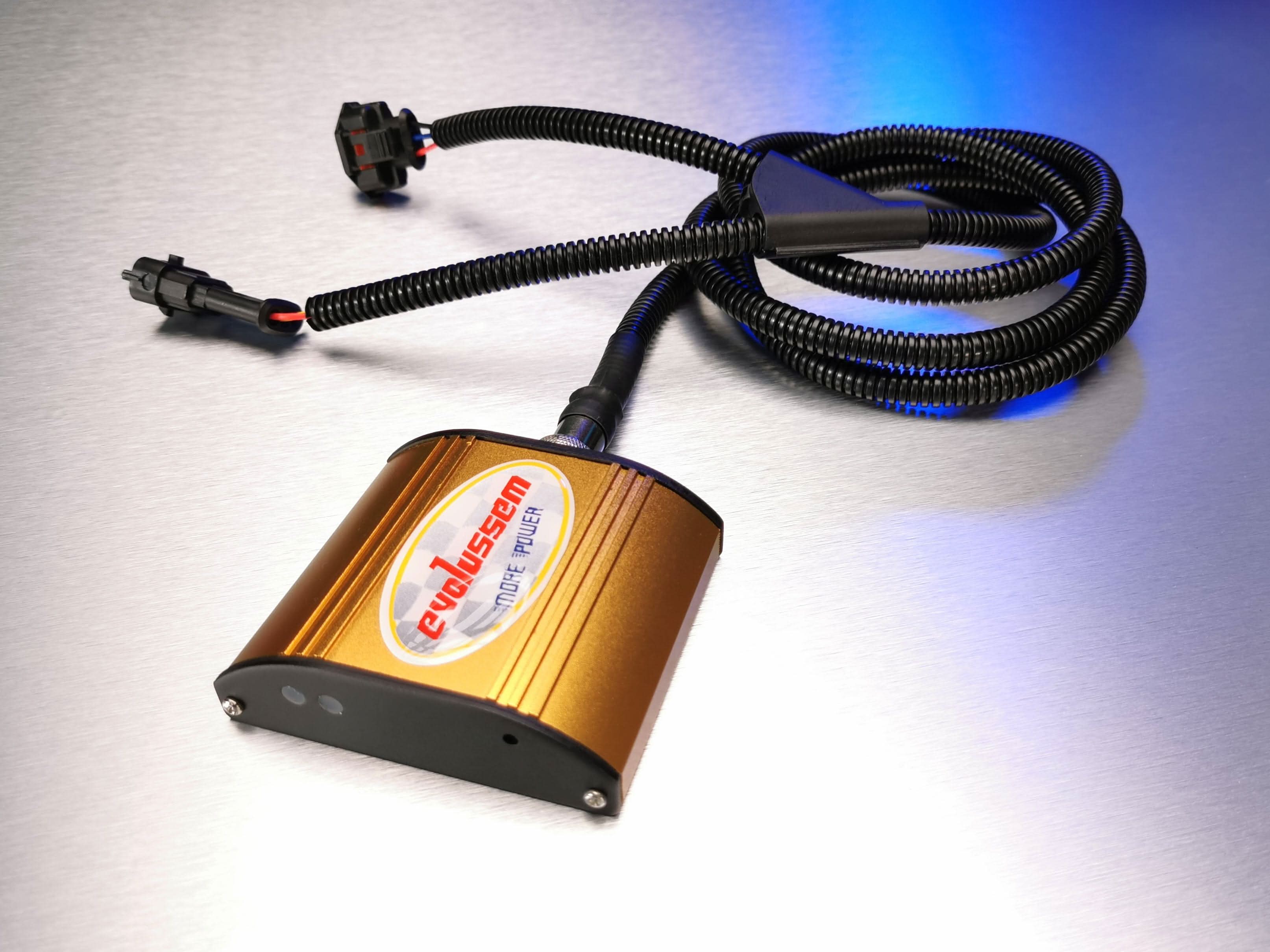 Centralina adicional Evolussem Booster 1 Gold Plus Mercedes Classe GLK 200 CDI 136 Cv ganho de +36 Cv e +65 Nm