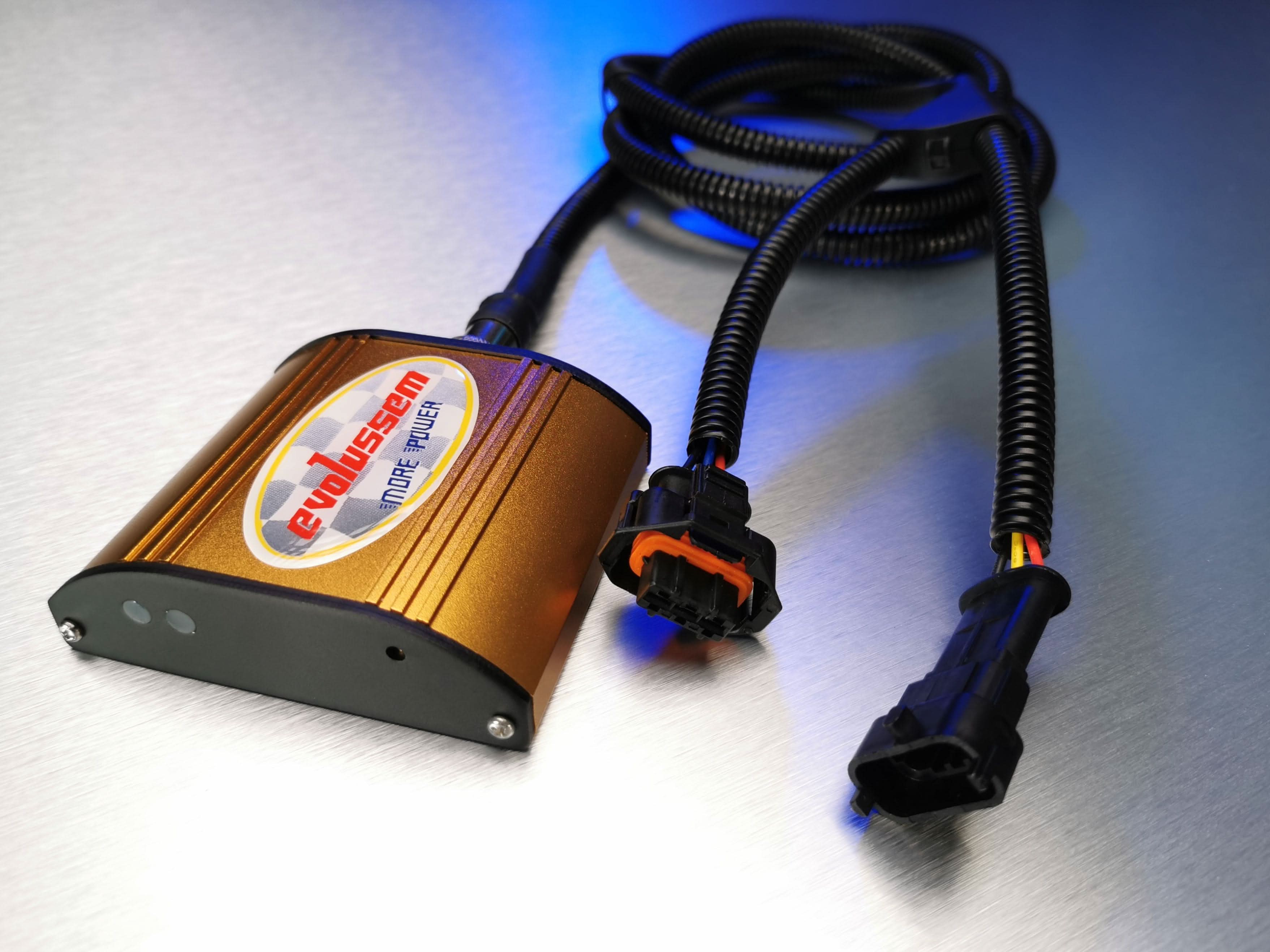 Centralina adicional Evolussem Booster 1 Gold Plus Mercedes Classe GLK 200 CDI 136 Cv ganho de +36 Cv e +65 Nm