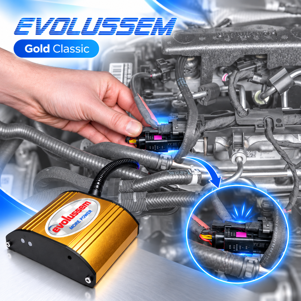 Centralina aggiuntiva Evolussem Jeep Compass 2.2 CRD 163 Cv guadagno di +33 Cv e +62 Nm — immagine 2