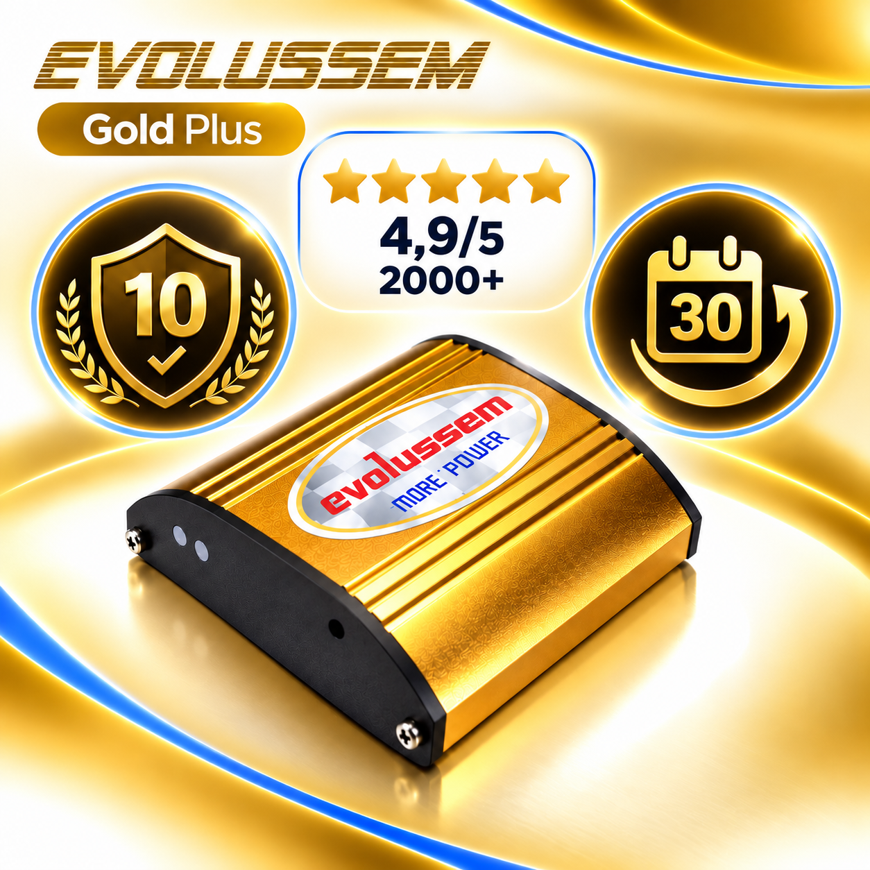 Centralina aggiuntiva Evolussem Booster 1 Gold Plus Mercedes Classe E 200 CDI 136 Cv guadagno di +36 Cv e +65 Nm — immagine 5